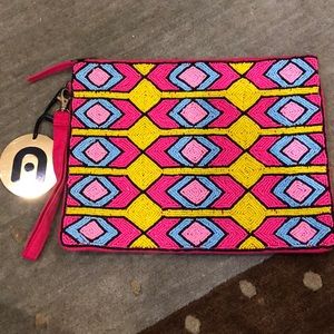 Nila Anthony embellished clutch